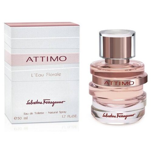 Туалетная вода Salvatore Ferragamo Attimo L`Eau Florale 50 мл. j adore l eau cologne florale одеколон 125мл