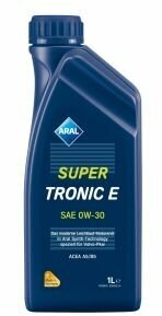 Масло моторное синтетическое Aral Super Tronic E 0W30 1Л
