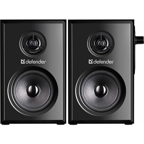 Defender Акустическая система стерео Defender SPK-270 65270 2x5Вт питание от USB черный ret 175800₽