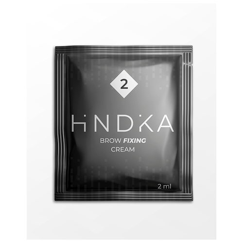 Состав 2 для ламинирования бровей Hindika Brow Fixing Cream 2мл. NOVEL