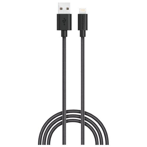 фото Кабель RAVPower Lightning - USB (RP-CB012) 1.2 м черный