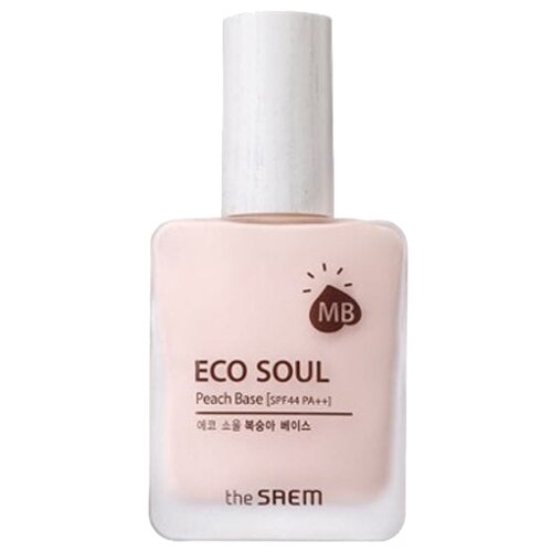 фото The Saem база под макияж Eco Soul Peach Base 25 мл персиковая