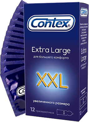 Презервативы контекс Extra Large N12 #