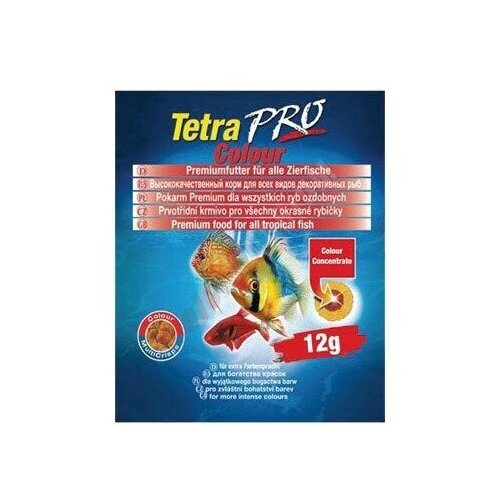 Корм для рыб TetraPro Colour (чипсы) 12 гр