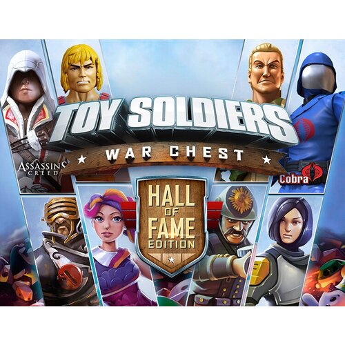 Toy Soldiers: War Chest. Hall of Fame Edition, электронный ключ (активация в Steam, платформа PC), право на использование toy cnc tactical kublai p3 g19 aluminum metal decoration slide frame toy gel blaster accessories upgrated