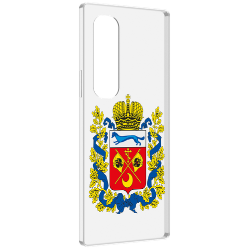 Чехол MyPads герб-оренбургская-область для Samsung Galaxy Z Fold 4 (SM-F936) задняя-панель-накладка-бампер