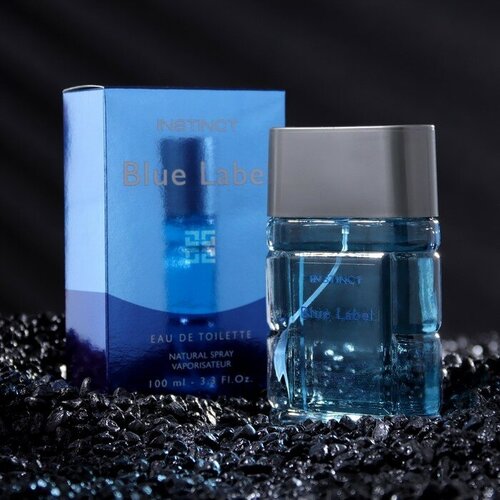 Туалетная вода мужская Instinct Blue Label, 100 мл (по мотивам Blue Label (Givenchy) туалетная вода мужская label 3 blue 100 мл по мотивам blue label givenchy