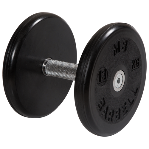 Гантель неразборная MB Barbell MB-FdbEM-B черный