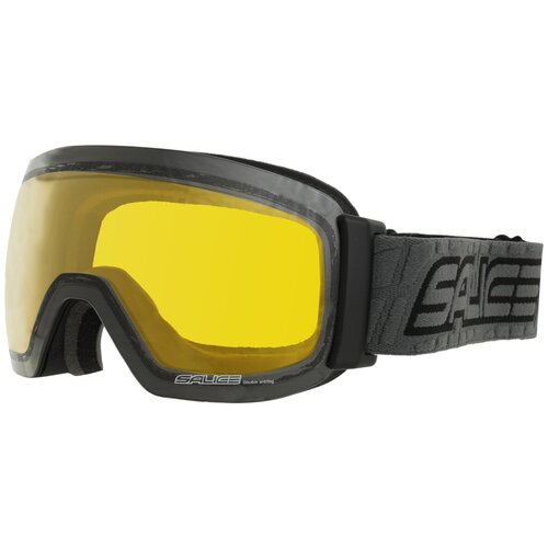 Очки горнолыжные Salice 2022-23 104DAF Black Charcoal Da Yellow S1