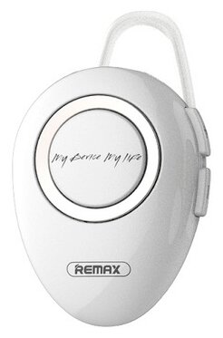 Беспроводные наушники REMAX RB-T22 Headset, Bluetooth, 50 мАч, белый, 60 мВт