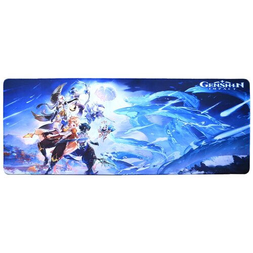 Игровой коврик для мышки Genshin Impact 80x30x0.3