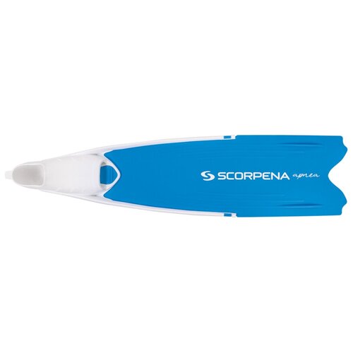 Ласты белые Scorpena F1 - Apnea син. (soft), 39-40
