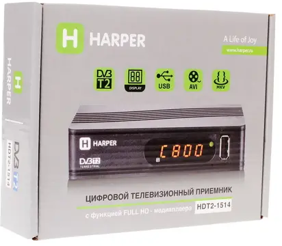 ТВ-тюнер HARPER HDT2-1514