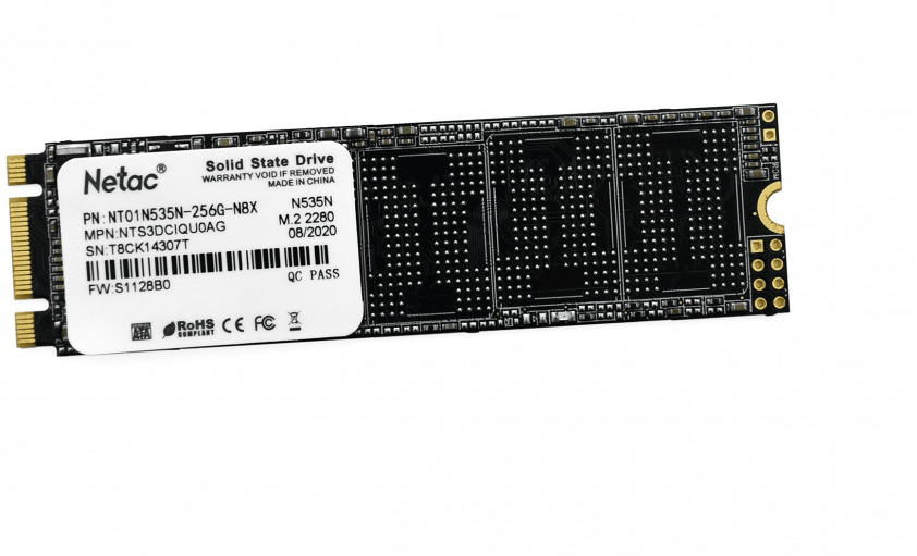 Накопитель SSD Netac SATA III 256Gb NT01N535N-256G-N8X N535N M.2 2280 - фотография № 7