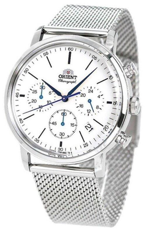 Наручные часы ORIENT Classic, белый, серебряный
