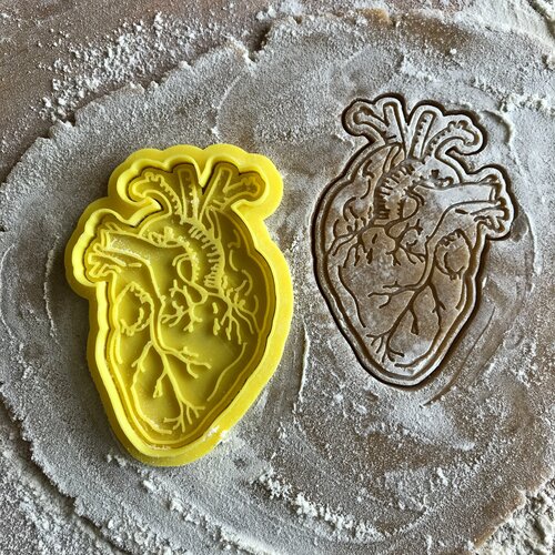 Формочка для печенья Сердце анатомическое