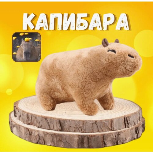 фото Мягкая игрушка капибара 35 см top toys