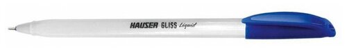 Набор шариковых ручек HAUSER Gliss Pearl 12 шт, толщина стержня 1,0 мм, цвет чернил синий
