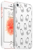 Чехол Boom Case Case-102 для Apple iPhone 5/iPhone 5S/iPhone SE milk