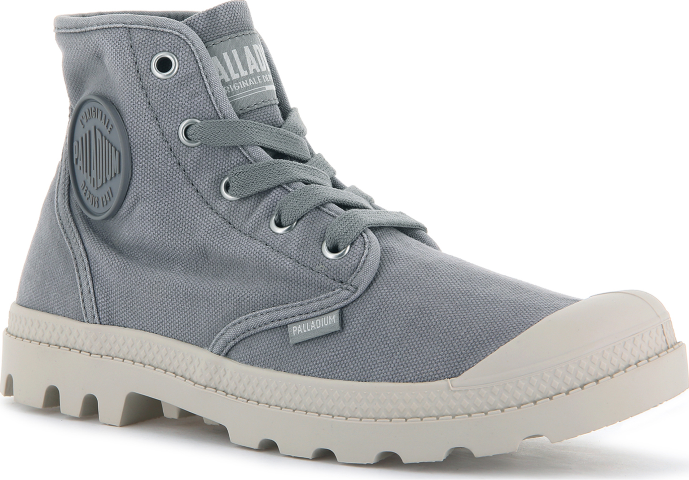 Ботинки Palladium Pampa Hi 92352-071 высокие серые 