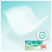 Влажные салфетки Pampers Natural Clean 20 шт.