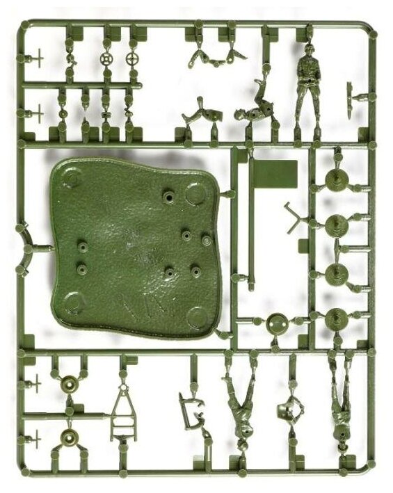 Сборная модель Звезда Советское 85-мм зенитное орудие 52-К, 1/72 6148 - фотография № 4