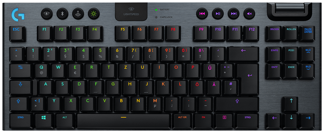 Игровая клавиатура Logitech G G915 Lightspeed GL Clicky, английская раскладка