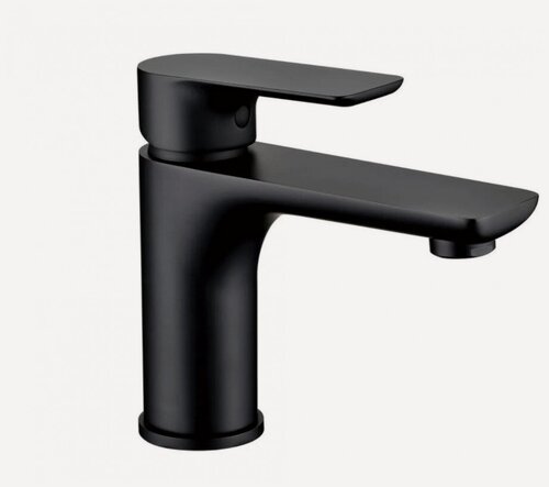 Изображение товара Смеситель Grocenberg "GB2009", для раковины, латунь, черный матовый