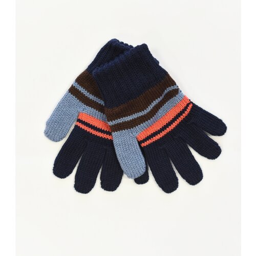 Перчатки Margot Bis, размер 12, синий перчатки margot bis демисезонные размер 13 синий