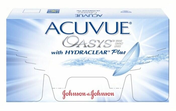 Acuvue Oasys with hydraclear plus (24 ), 8.8, +8.00