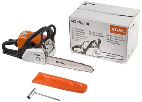 Бензопила STIHL MS 170 - фотография № 9