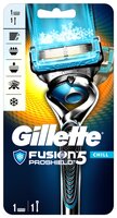 Бритвенный станок Gillette Fusion Proshield Chill сменные лезвия: 1 шт.
