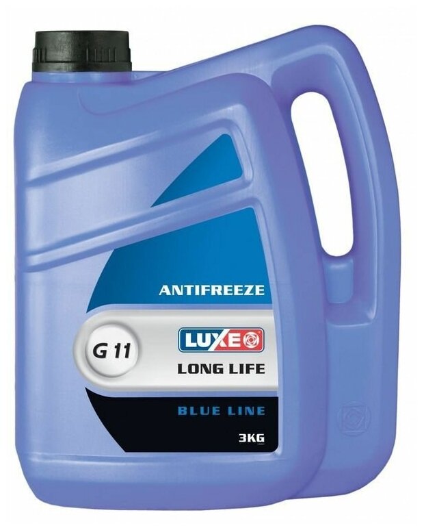 Антифриз Luxe Long Life G11, синий, 3 кг .