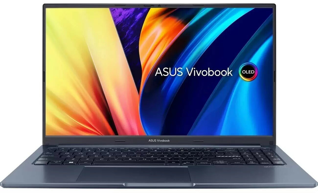 Ноутбук ASUS Vivobook 15X OLED X1503ZA-L1492 Intel Core i7 12700H 2300MHz/15.6"/1920x1080/8GB/512GB SSD/Intel Iris Xe Graphics/Без ОС (90NB0WY1-M00P80) Blue