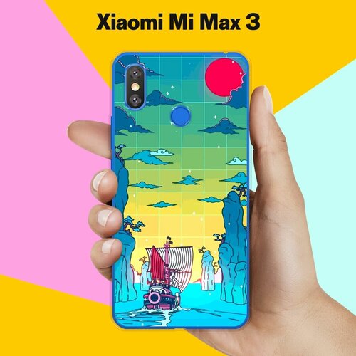 Силиконовый чехол на Xiaomi Mi Max 3 Пейзаж 30 / для Сяоми Ми Макс 3