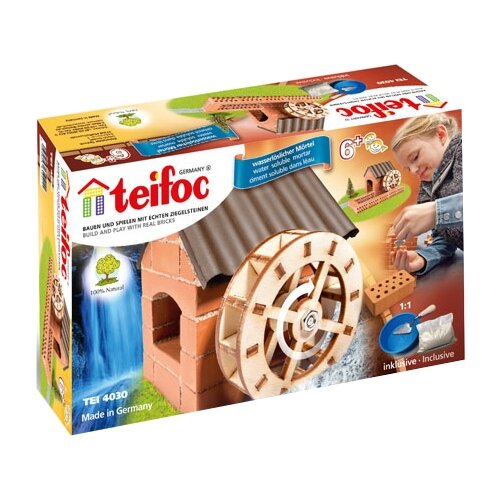 Конструктор TEIFOC Junior TEI4030 Водяная мельница