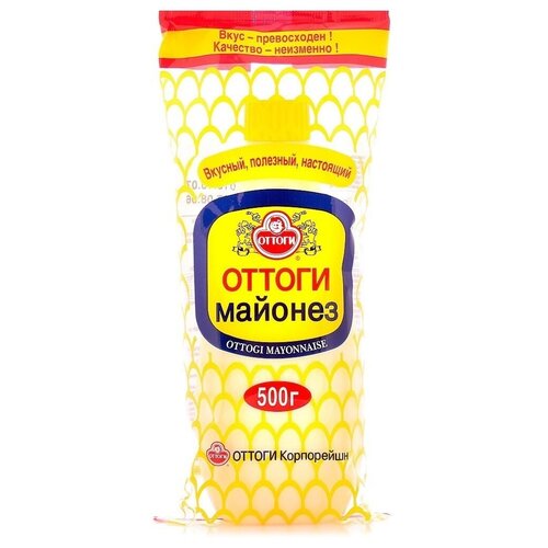 OTTOGI/оттоги Майонез соевый натуральный, Корея, 500гр.