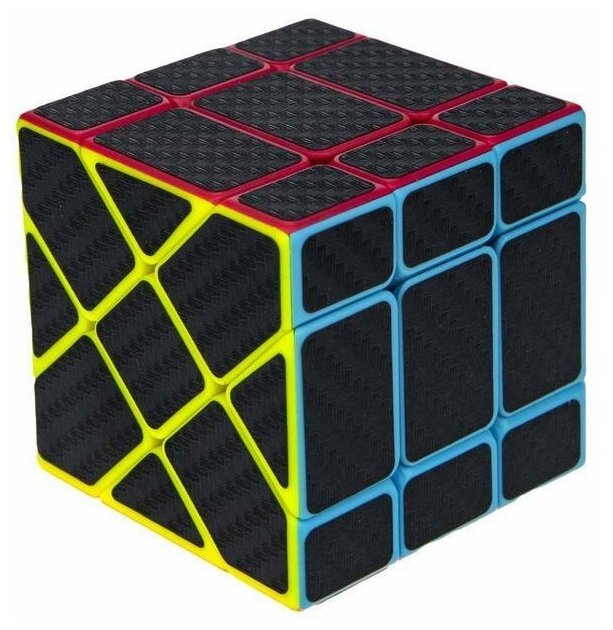Головоломка "Куб карбон" прямоугольники (Т20236) 1toy - фото №6