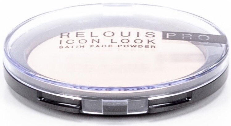 Пудра компактная для лица `RELOUIS` `RELOUIS PRO` ICON LOOK SATIN FACE POWDER тон 00