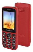 Телефон MAXVI K16 красный