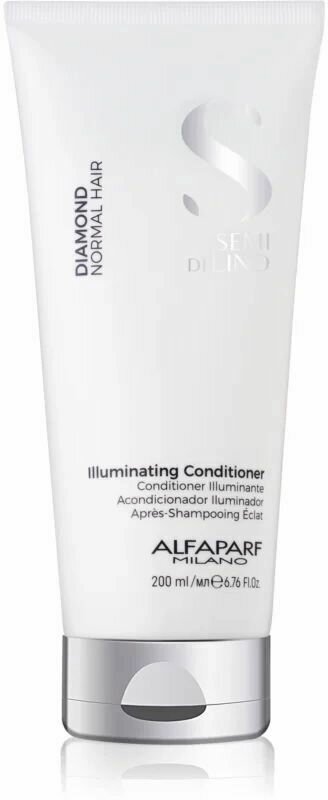 ALFAPARF MILANO Кондиционер для нормальных волос, придающий блеск Diamond Illuminating Conditioner, 200 мл (ALFAPARF MILANO, ) - фото №3