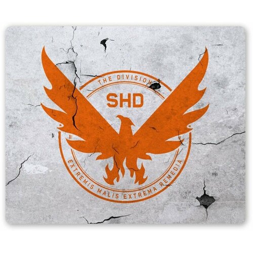 Коврик для мышки прямоугольный The Division - SHD Logo