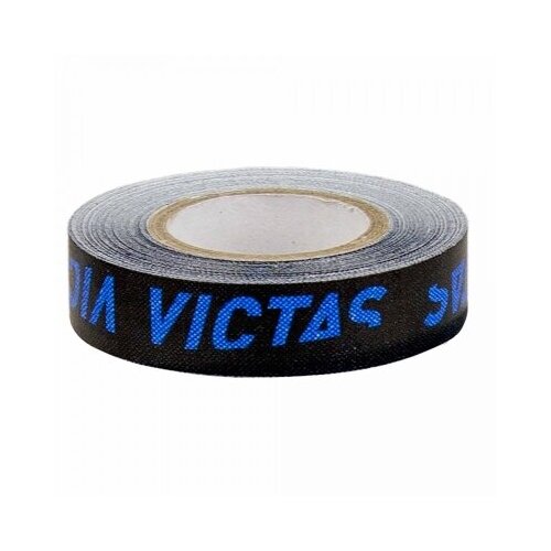 фото Торцевая лента для настольного тенниса victas 1m/12mm black/blue