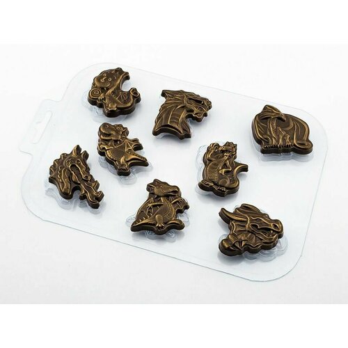 Форма для шоколада Дракончики