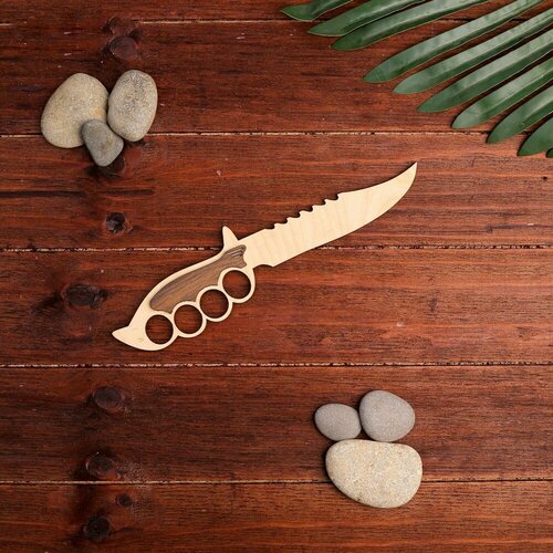 фото Нож игрушечный деревянный/игрушечное оружие опмир