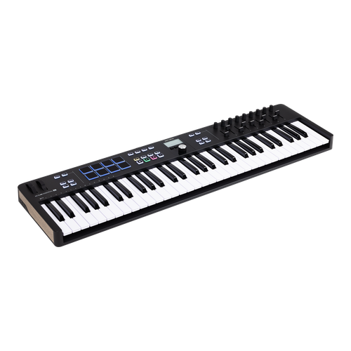 Arturia KeyLab Essential 61 mk3 Black - MIDI-клавиатура arturia keylab essential 61 mk3 white клавишный контроллер