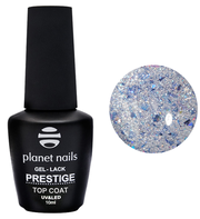 PLANET NAILS, PRESTIGE, Гель-лак без липкого слоя, TOP SHINE Moon, 10 мл