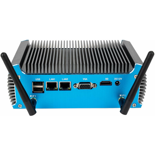 Неттоп Hiper WORKBOX WU11 Cel J4125 (2) 4Gb SSD256Gb UHDG 600 noOS 2xGbitEth WiFi BT 65W черный (WU11-J412R4S2NSBS)