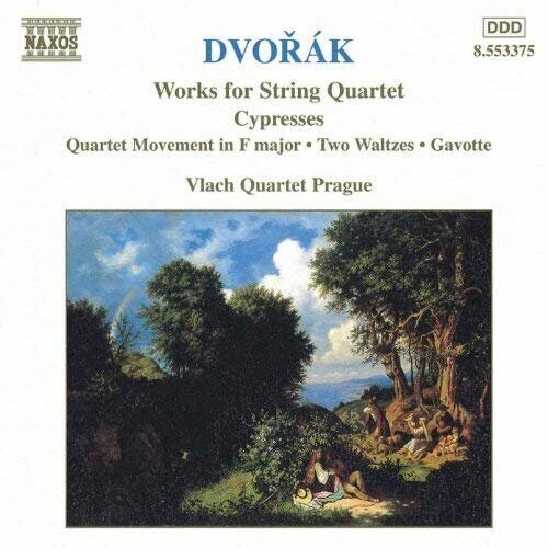 Dvorak - Cypresses / String Quartet Movement In F Major- Naxos CD Deu ( Компакт-диск 1шт)