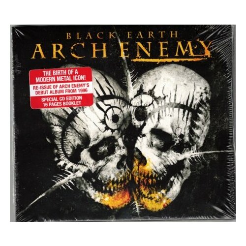 компакт диски century media iced earth iced earth cd Компакт-Диски, CENTURY MEDIA, ARCH ENEMY - Black Earth (CD)